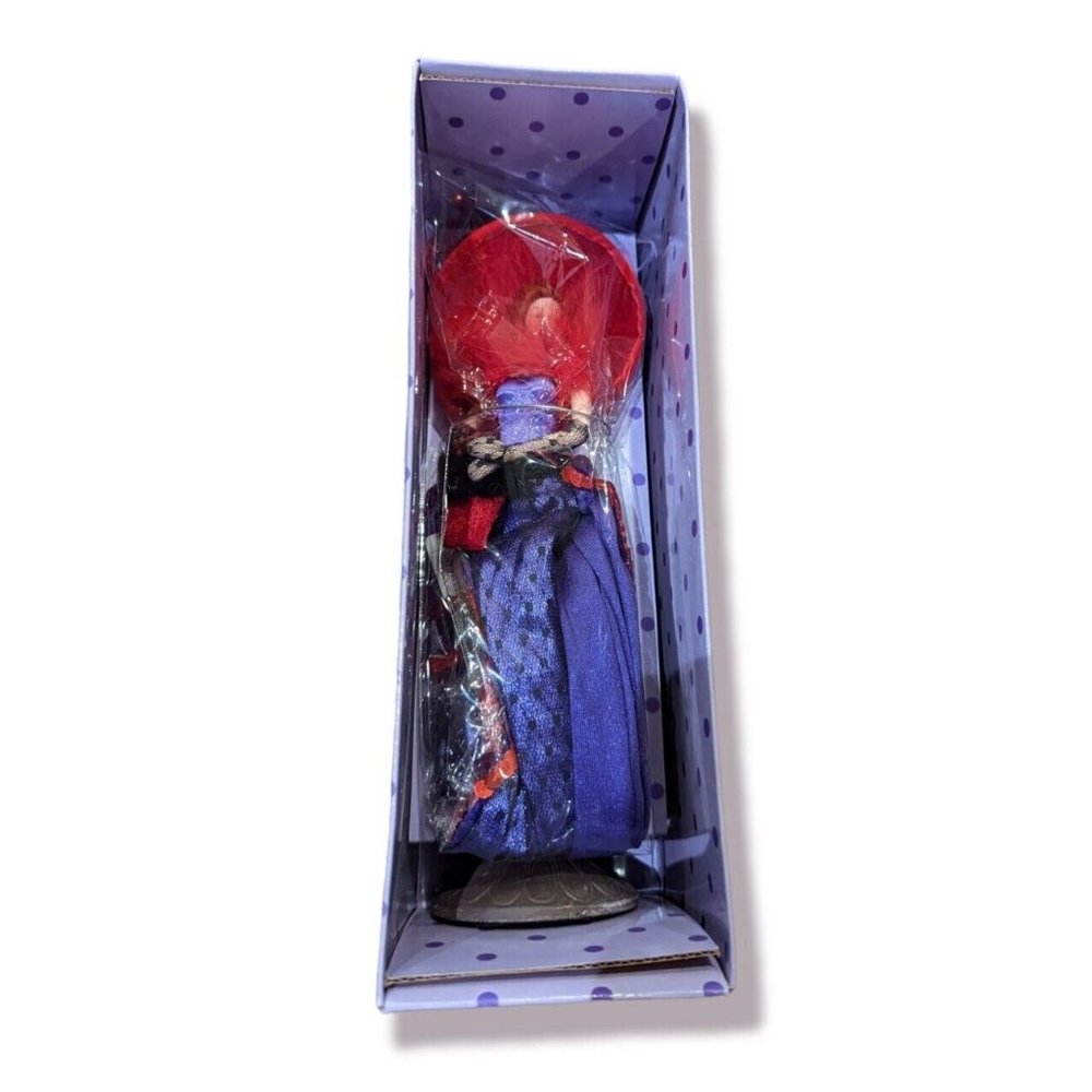 2004 ALEXANDRA TASSEL ‘Lady In Red’ DOLL 11”, Popular Creations New W/Stand &Box
